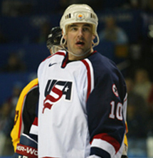 2012 Inductee John LeClair (photo courtesy USA Hockey)
